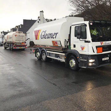 Order fuel from Gleaner Aberdeen