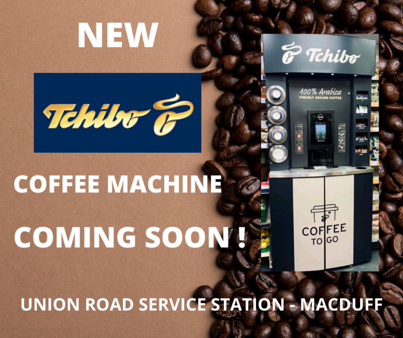 Tchibo Coffee at Union Road Service Station
