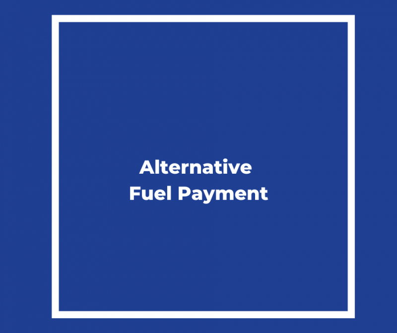 Alternative Fuel Payment